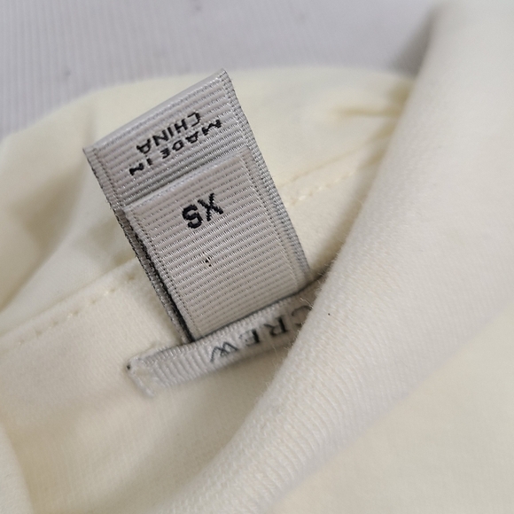 J. Crew Maritime Blazer Placed Stripe Cream Black XS - Picture 6 of 7